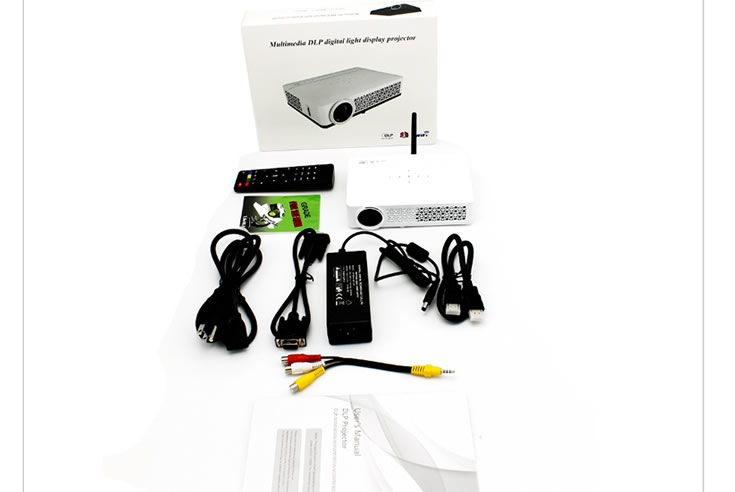 Android DLP HD 1080P 4K 3D WIFI Home Theater Projector