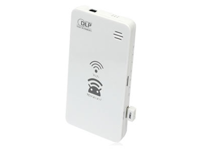 Mini WiFi Pocket HD Wireless DLP Projector for iPhone Android Phone Laptop PC